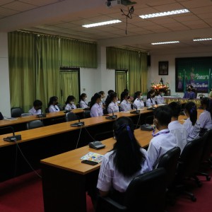 ผู้อำนวยการวิทยาลัยนาฏศิลปสุโขทัย เป็นประธานเปิดการประชุมสภานักเรียน ครั้งที่ 1/2565 ชุดปีการศึกษา 2565