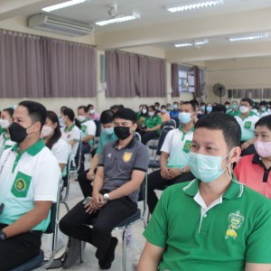  วิทยาลัยนาฎศิลปเชียงใหม่ เข้าร่วมประชุมรับฟังการแถลงนโยบายการบริหารงานของอธิการบดีสถาบันบัณฑิตพัฒนศิลป์