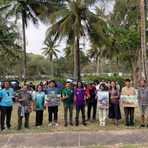  วิทยาลัยช่างศิลปนครศรีธรรมราช โครงการพัฒนาผู้เรียน และฝึกประสบการณ์วิชาชีพ การเขียนภาพทิวทัศน์ทางทะเล  ประจำปีการศึกษา 2566