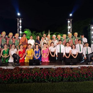  คณะศิลปศึกษา จัดการแสดงศิลปวัฒธรรมไทย ในพิธีเปิดงาน “พรรณไม้งามอร่ามสวนหลวง  ร.9” ประจำปี 2567