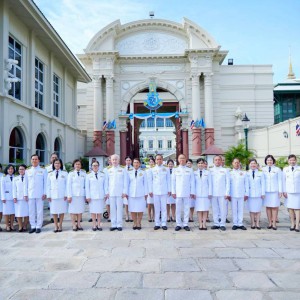 ปลัดกระทรวงวัฒนธรรม นำคณะผู้บริหารกระทรวงวัฒนธรรม ร่วมทูลเกล้าฯ ถวายแจกันดอกไม้ พร้อมลงนามถวายพระพรชัยมงคล สมเด็จพระนางเจ้าสิริกิติ์ พระบรมราชินีนาถ พระบรมราชชนนีพันปีหลวง เนื่องในโอกาสวันเฉลิมพระชนมพรรษา 12 สิงหาคม 2568